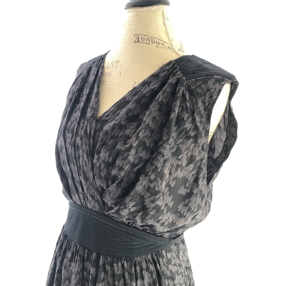 Rebecca Taylor Silk Maxi High Low Dress - Picture 3 of 12